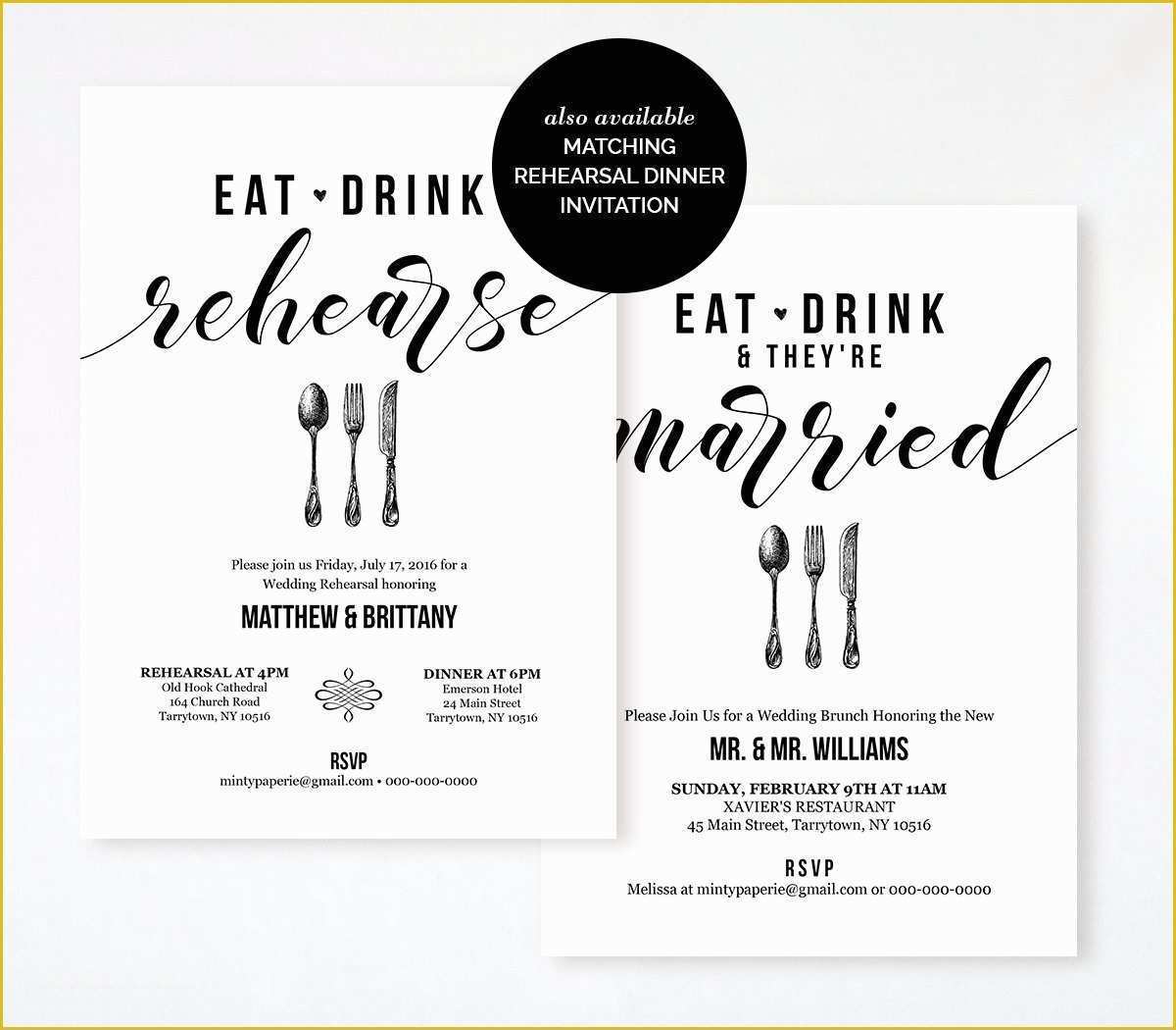 Breakfast Invitation Template Free Of Post Wedding Brunch Invitation Template Printable Brunch