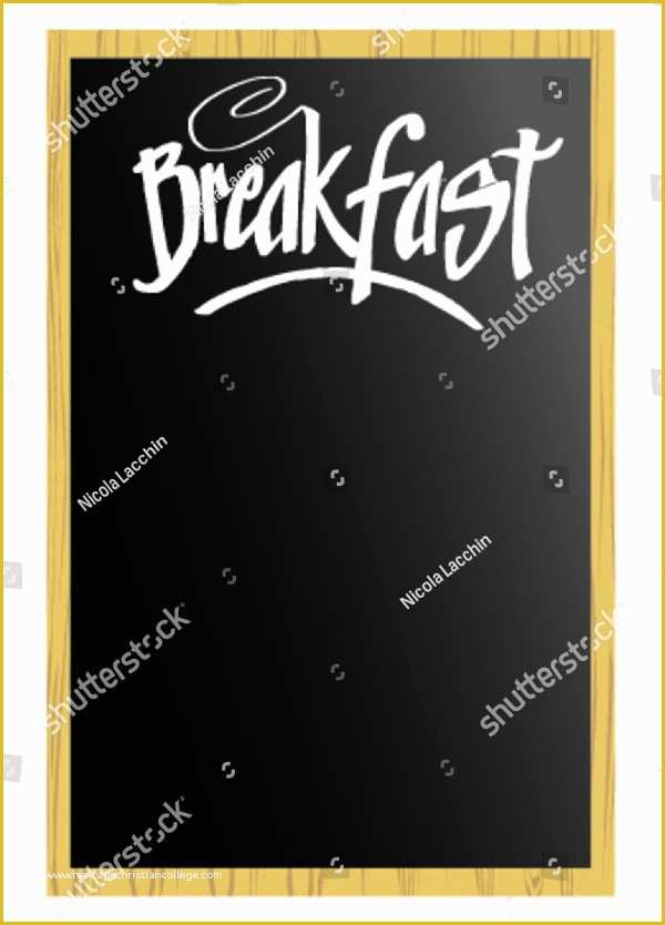 Breakfast Menu Template Free Of 19 Breakfast Menu Templates Free &amp; Premium Download