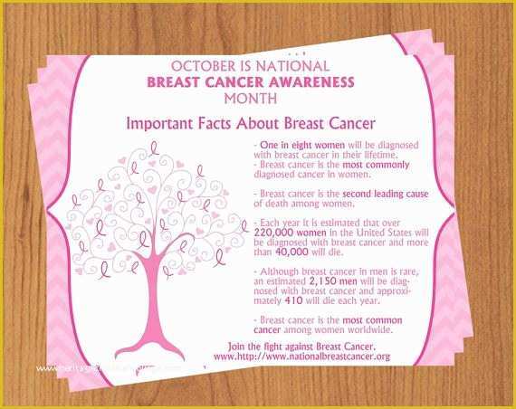 Breast Cancer Fundraiser Flyer Templates Free Of Breast Cancer Awareness Flyer Editable Template