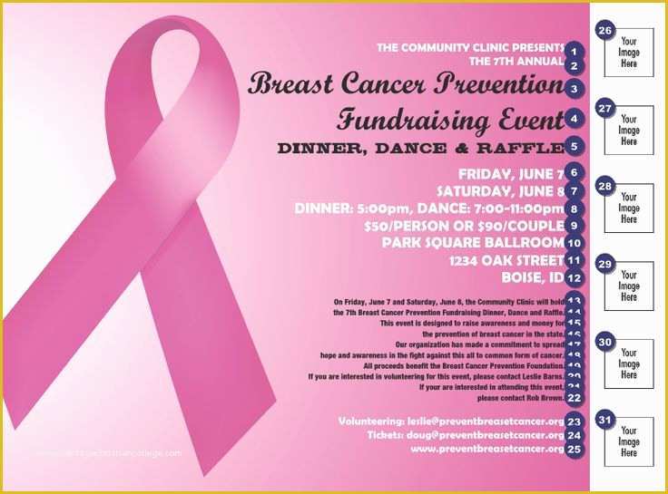 Breast Cancer Fundraiser Flyer Templates Free Of Breast Cancer Fundraiser Flyer Easily Create A Custom