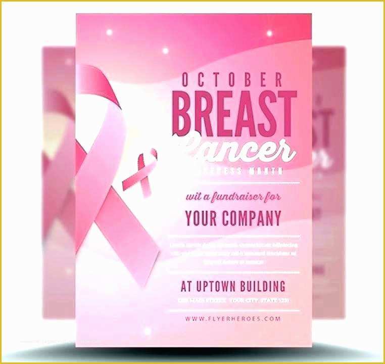 Breast Cancer Fundraiser Flyer Templates Free Of Free Benefit Flyer Templates Cancer Template Raffle Food
