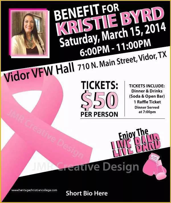 Breast Cancer Fundraiser Flyer Templates Free Of Free Benefit Flyer Templates Yourweek Eca25e