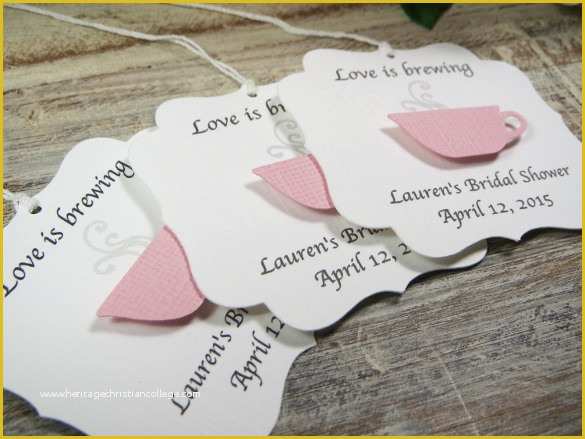 Bridal Shower Favor Tags Template Free Of 26 Favor Tag Templates Psd Ai