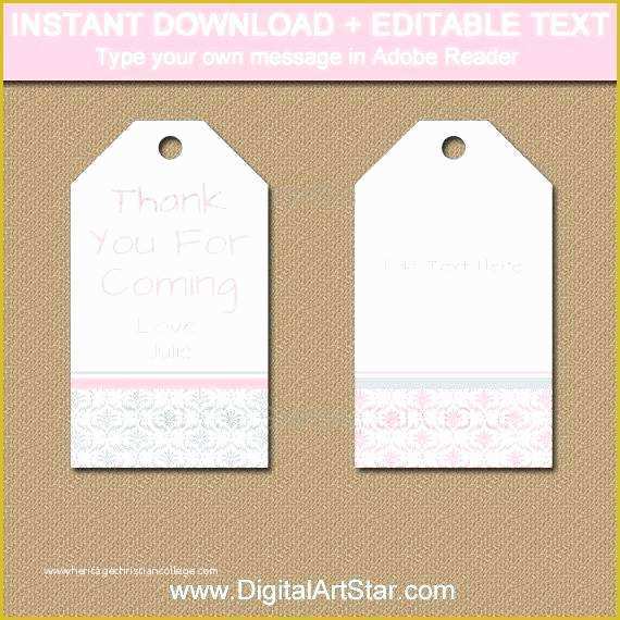 Bridal Shower Favor Tags Template Free Of Bridal Shower Favor Tags Template Free Best Tea Party