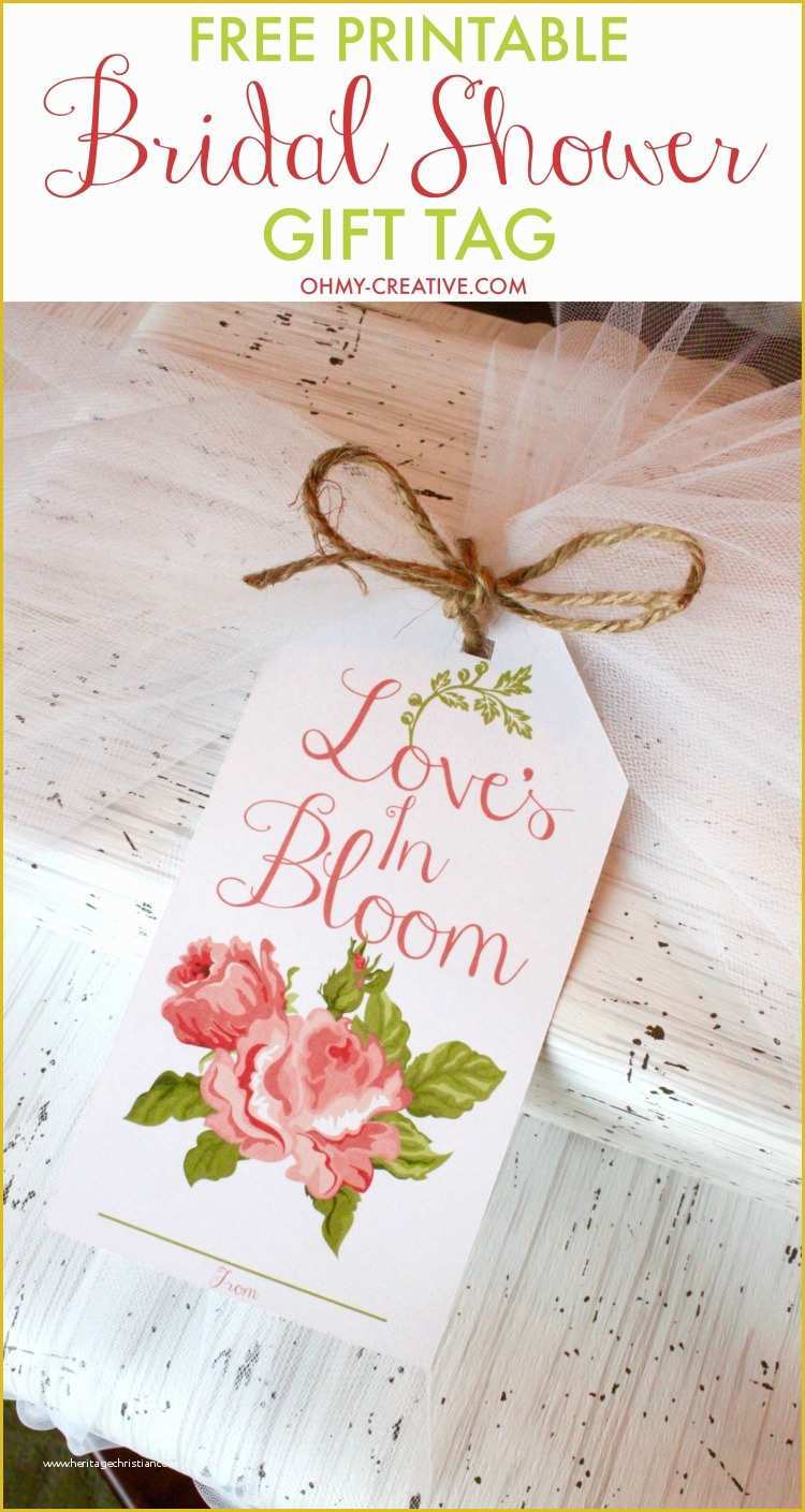 Bridal Shower Favor Tags Template Free Of Bridal Shower Ideas The 