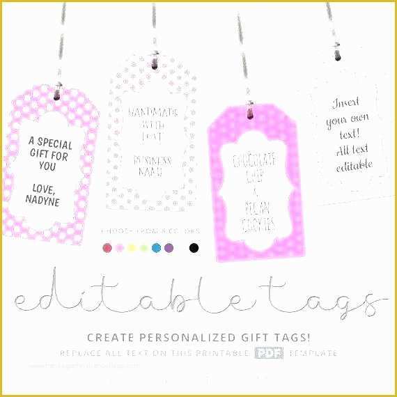 Bridal Shower Favor Tags Template Free Of Bridal Shower Tag Templates – Konusu