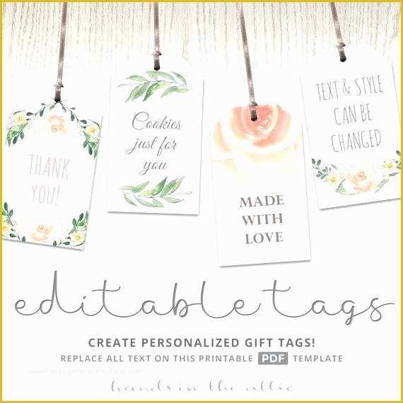 Bridal Shower Favor Tags Template Free Of Bridal Shower Tag Templates – Konusu