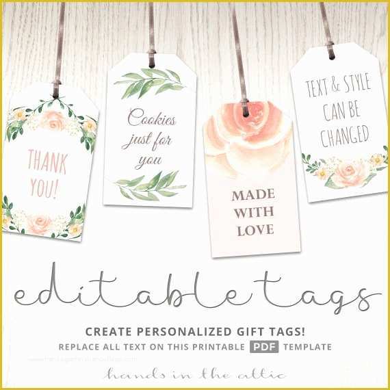 Bridal Shower Favor Tags Template Free Of Printable Baby Shower Labels Editable T Tags Bridal