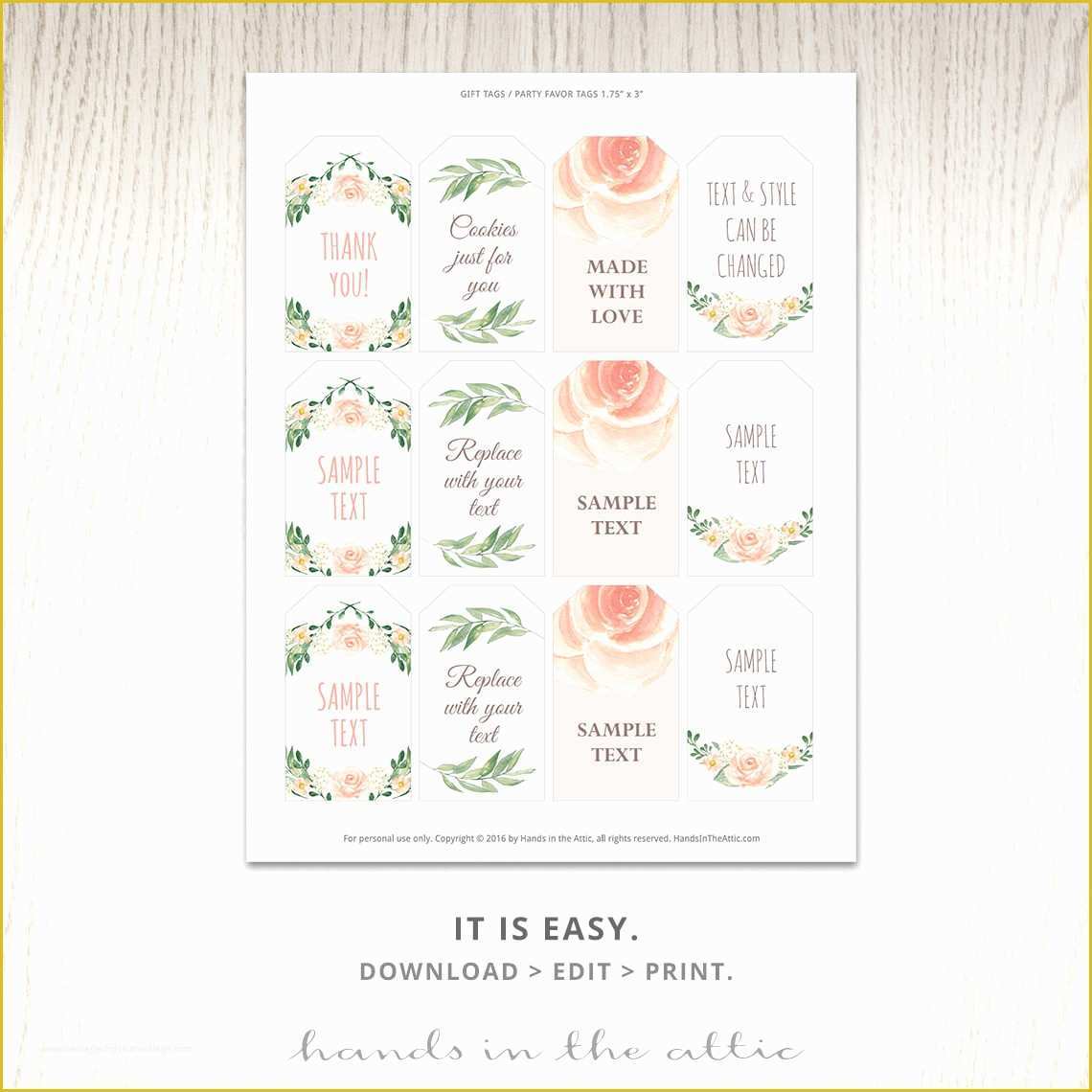 Bridal Shower Favor Tags Template Free Of Printable Baby Shower Labels