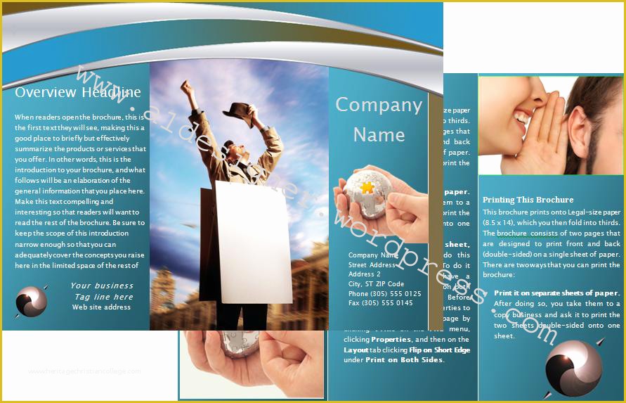 Brochure Templates Free Download for Word Of Educational Templates