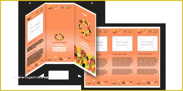 Brochure Templates Free Download for Word Of Food Brochures