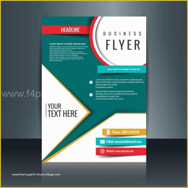 Brochure Templates Free Download Of [ Vector ] Modern Brochure Template Free F4pik