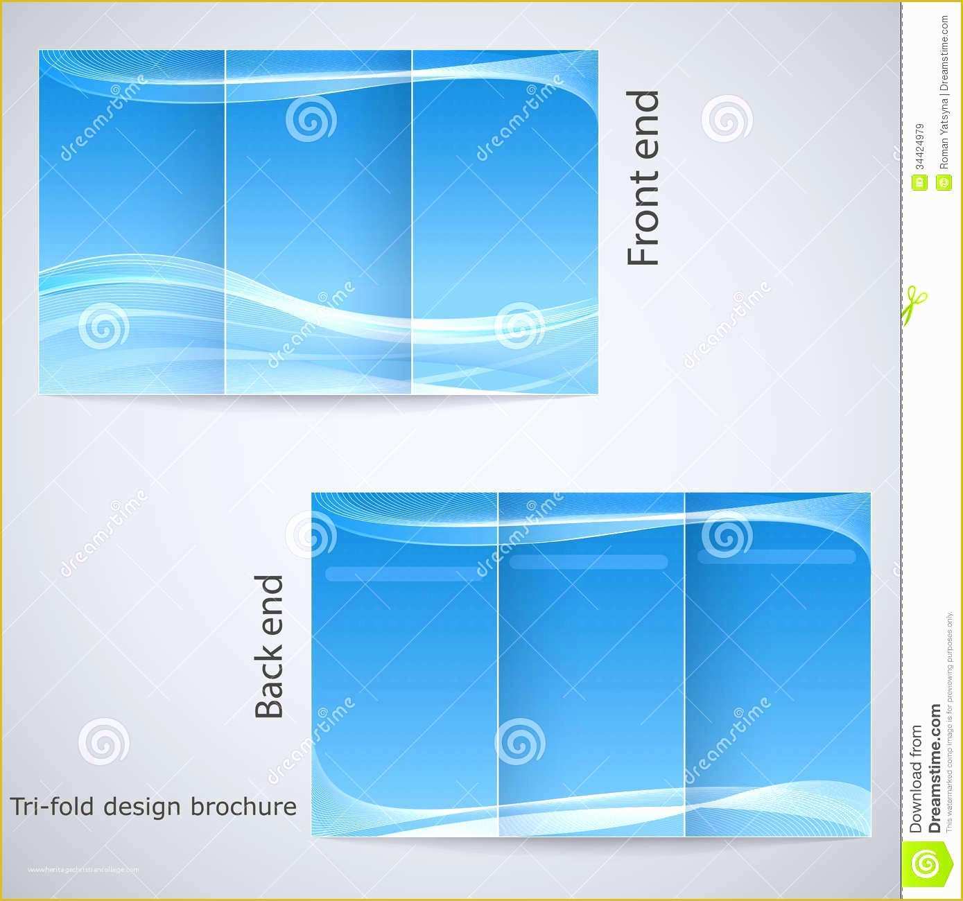 Brochure Tri Fold Template Free Download Of Blank Brochure Template Example Mughals