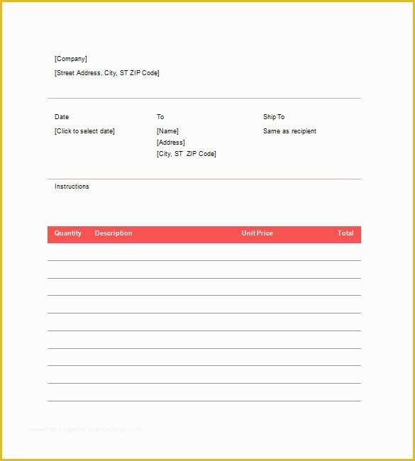 Builders Invoice Template Free Download Of Contractor Invoice Template 8 Free Word Pdf format