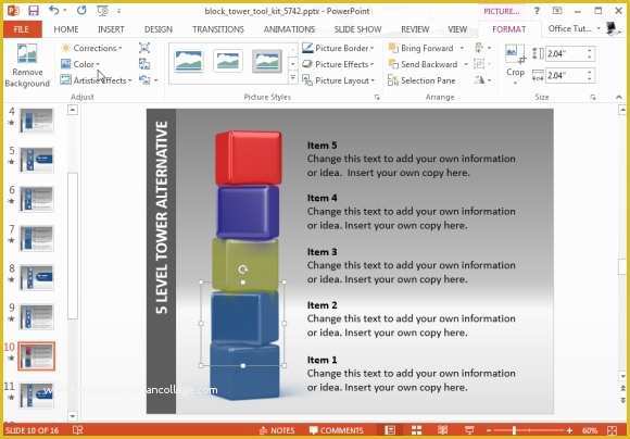 Building Blocks Powerpoint Template Free Of Animated Blocks Powerpoint Template