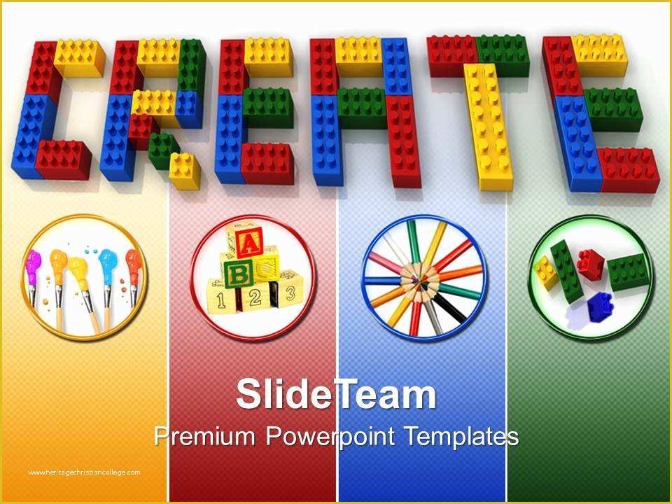 Building Blocks Powerpoint Template Free Of Baby Building Blocks Powerpoint Templates Create Word Lego