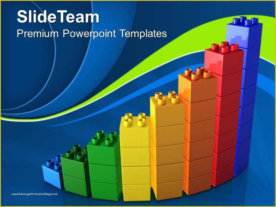 Building Blocks Powerpoint Template Free Of Big Building Blocks Powerpoint Templates Lego Bar Graph