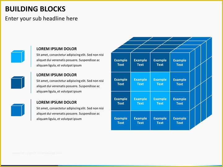 Building Blocks Powerpoint Template Free Of Building Blocks Powerpoint Template