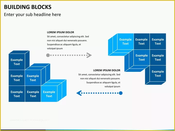 51 Building Blocks Powerpoint Template Free