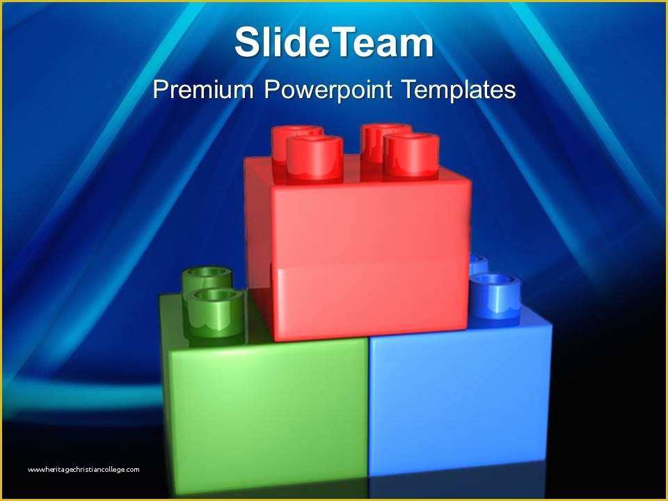 Building Blocks Powerpoint Template Free Of Giant Building Blocks Powerpoint Templates Lego Game