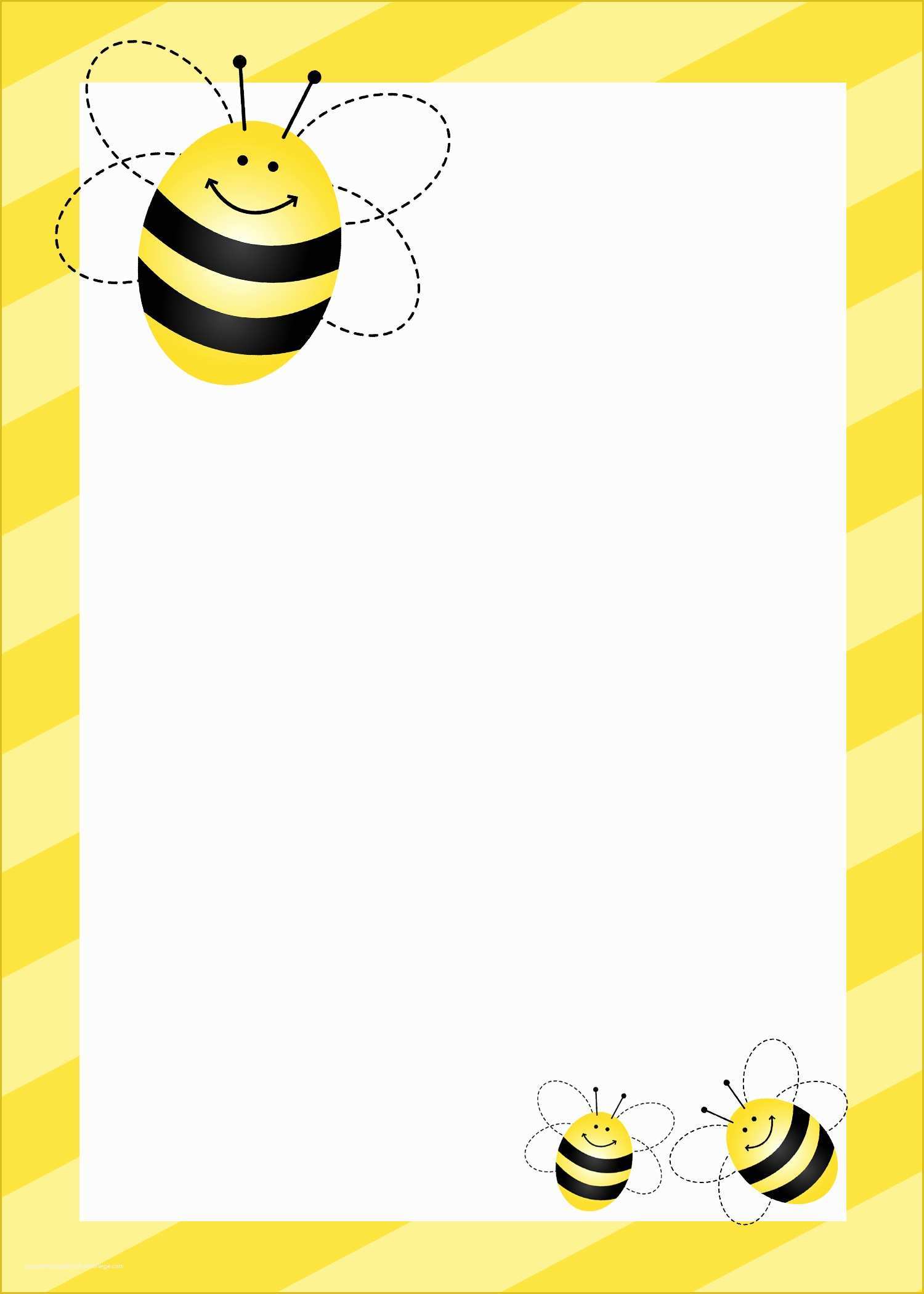 Bumble Bee Invitation Template Free Of Bumblebee themed Birthday Party with Free Printables How