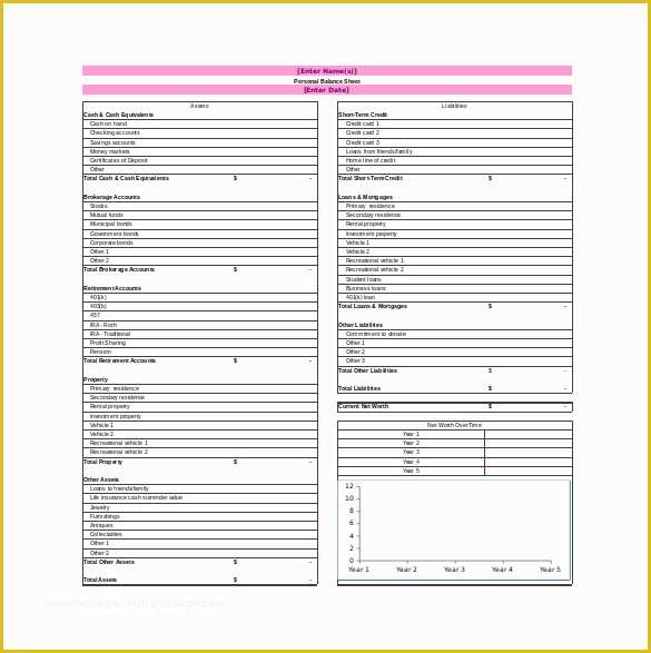 Business Balance Sheet Template Free Download Of Balance Sheet Templates 18 Free Word Excel Pdf