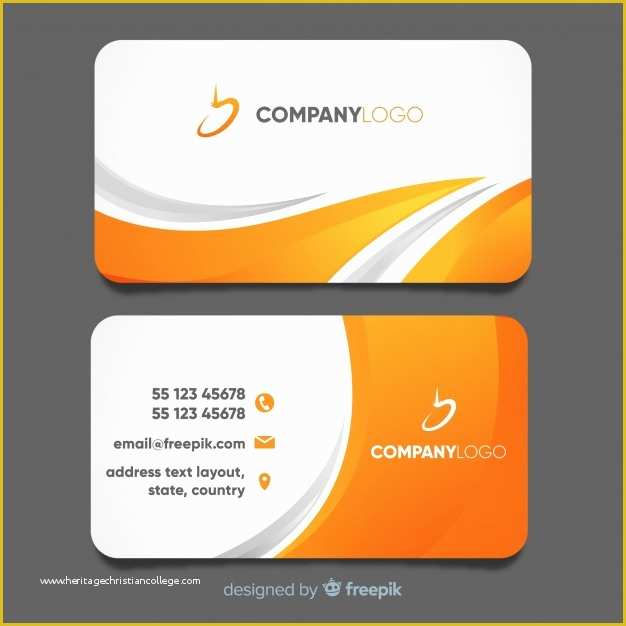 Business Calling Card Template Free Of Free Logo Design Template Vectors S and Psd Files