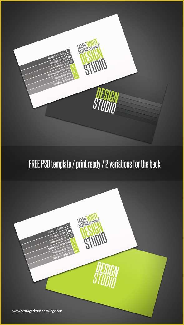 Business Card Template Ai File Free Download Of 40 Best Free Business Card Templates In Psd File format