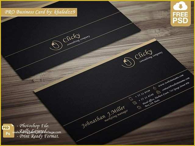 Business Card Template Ai File Free Download Of Beautiful Free Professional Business Card Template On Dark