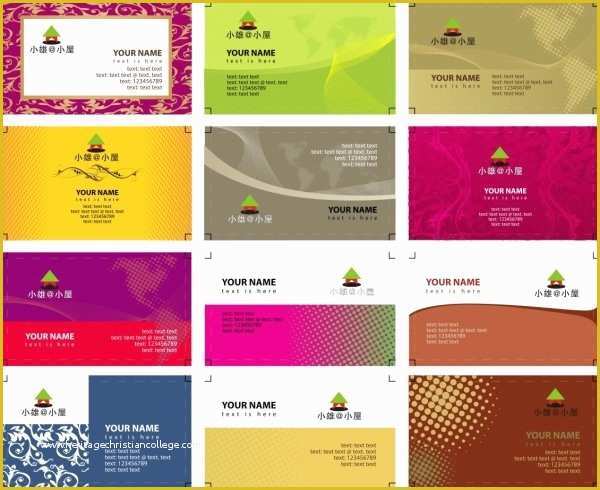 Business Card Template Ai File Free Download Of Template Coreldraw Free Vector 16 068 Free