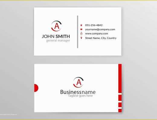 Business Card Template Ai File Free Download Of Vector Business Card Download Free Vector Art Stock