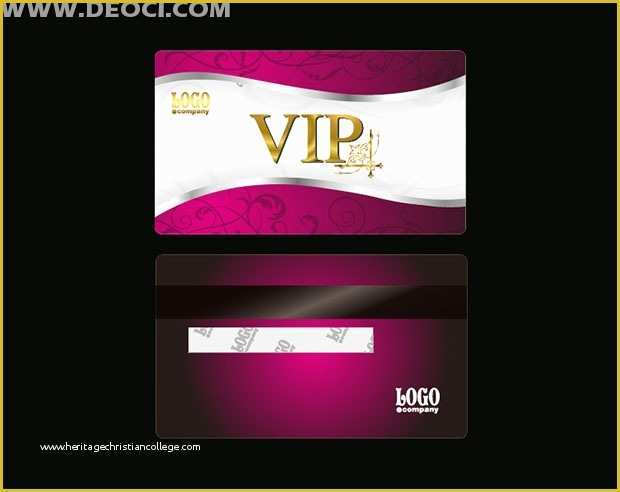 Business Card Template Ai File Free Download Of Vip Fashion Design Template Ai File Deoci