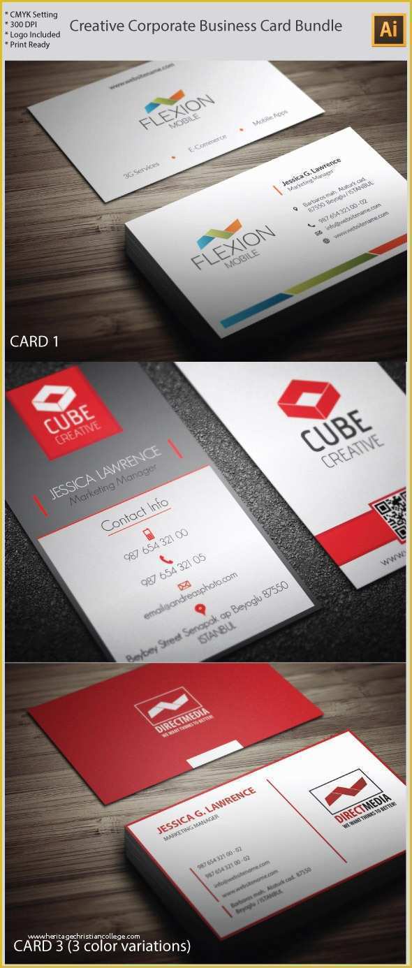 Business Card Template Ai Free Of 15 Premium Business Card Templates In Shop