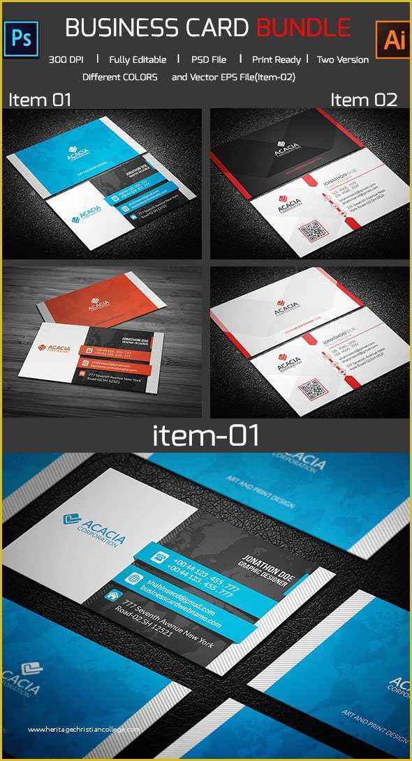 Business Card Template Ai Free Of 15 Premium Business Card Templates In Shop