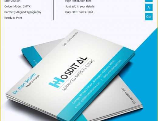 Business Card Template Ai Free Of 33 Cool Business Cards – Free Psd Eps Illustrator