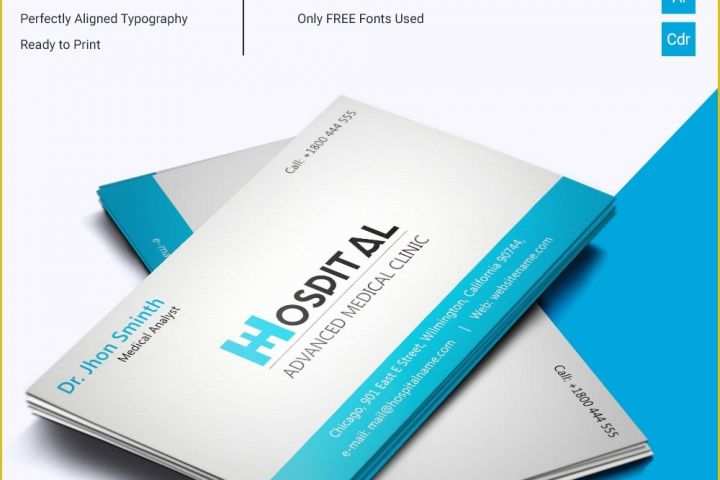 Business Card Template Ai Free Of 33 Cool Business Cards – Free Psd Eps Illustrator
