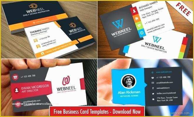 Business Card Template Ai Free Of Free Business Card Template Download for Mac Bright orange
