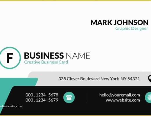 Business Card Template Free Download Of 43 Free Business Card Templates Free Template Downloads