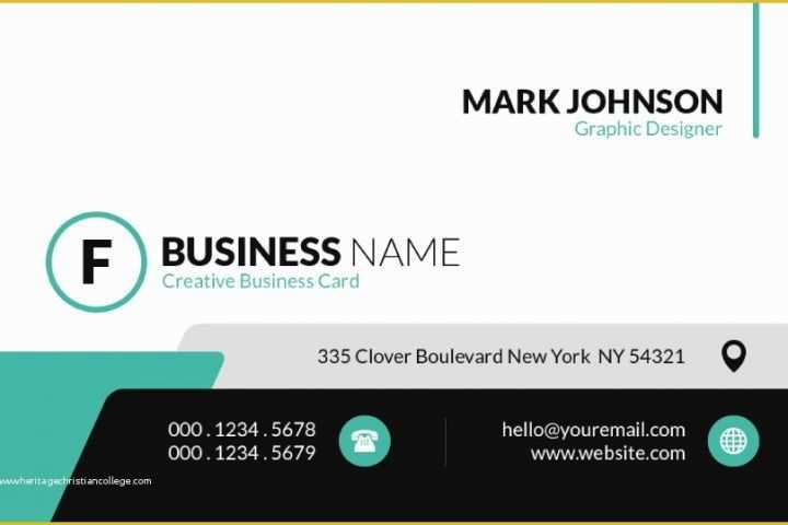 Business Card Template Free Download Of 43 Free Business Card Templates Free Template Downloads