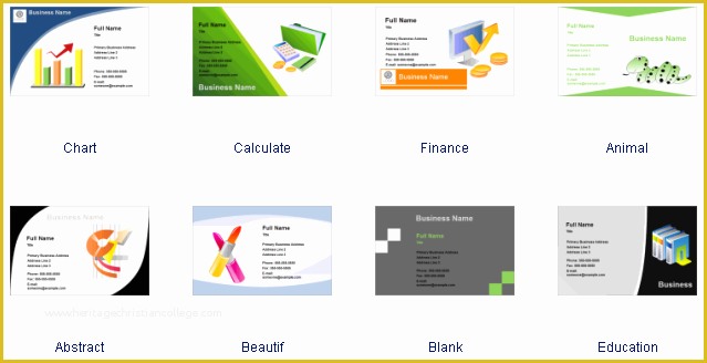 Business Card Template Free Download Of Business Card software Free Business Card Templates Download