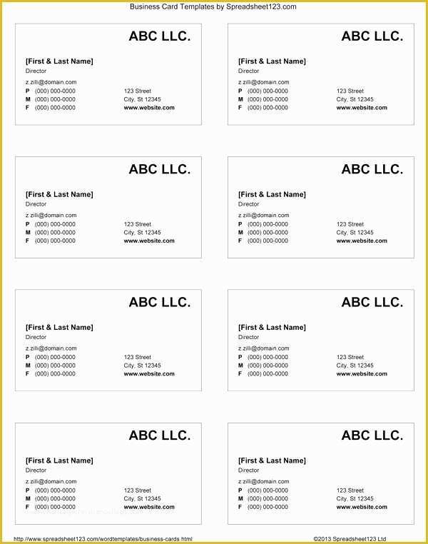Business Card Template Free Download Publisher Of Free Business Card Template Download Word Publisher