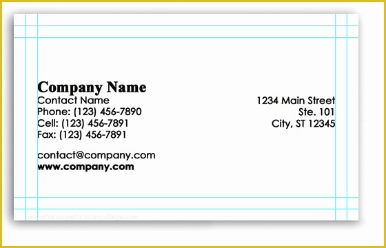 Business Card Template Illustrator Free Of Business Card Template Ai
