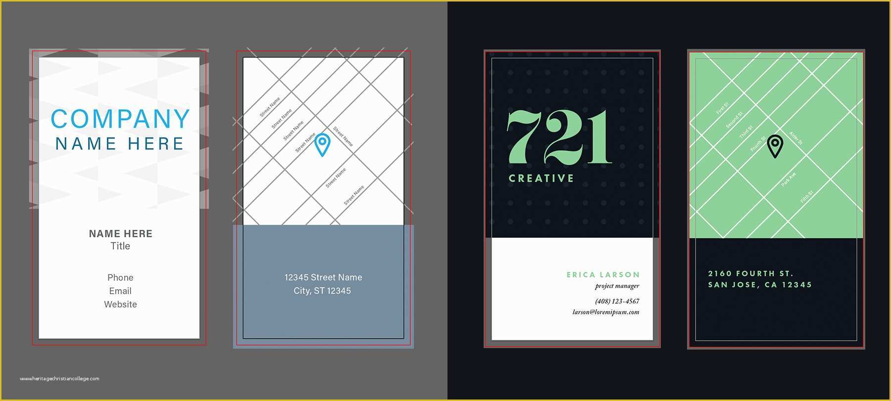 Business Card Template Illustrator Free Of Customize An Illustrator Template today