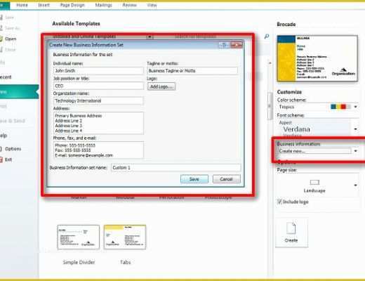 Business Card Template Publisher Free Of Creating Business Cards In Microsoft Publisher