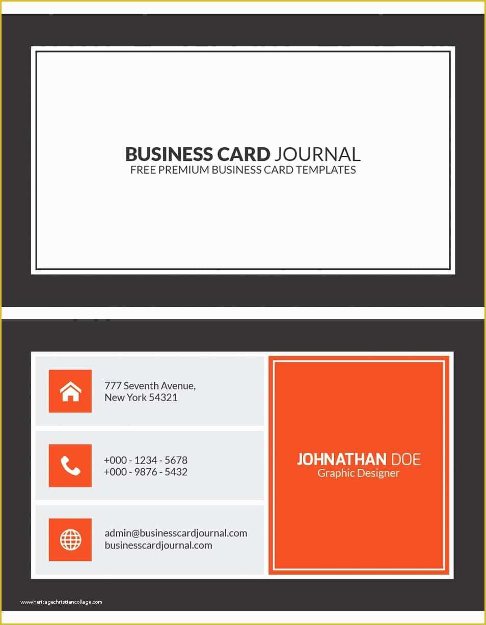 Business Card Website Template Free Of 100 Free Business Cards Psd the Best Of Free Business Cards