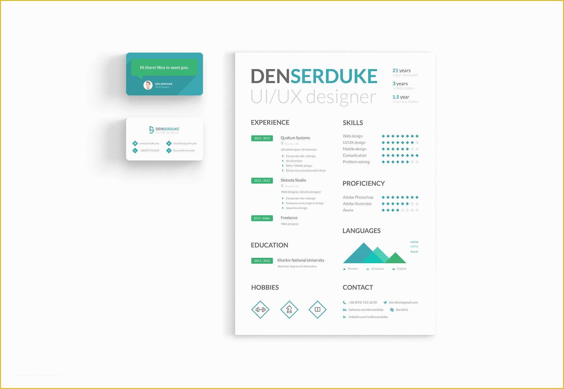 Business Card Website Template Free Of 60 Fresh Resources for Designers December 2015