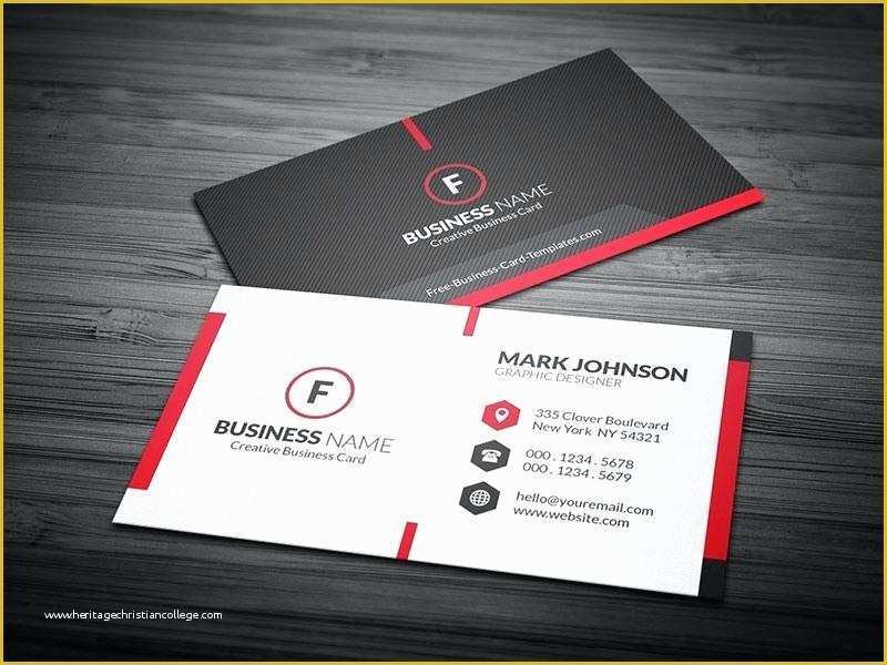 50 Business Card Website Template Free