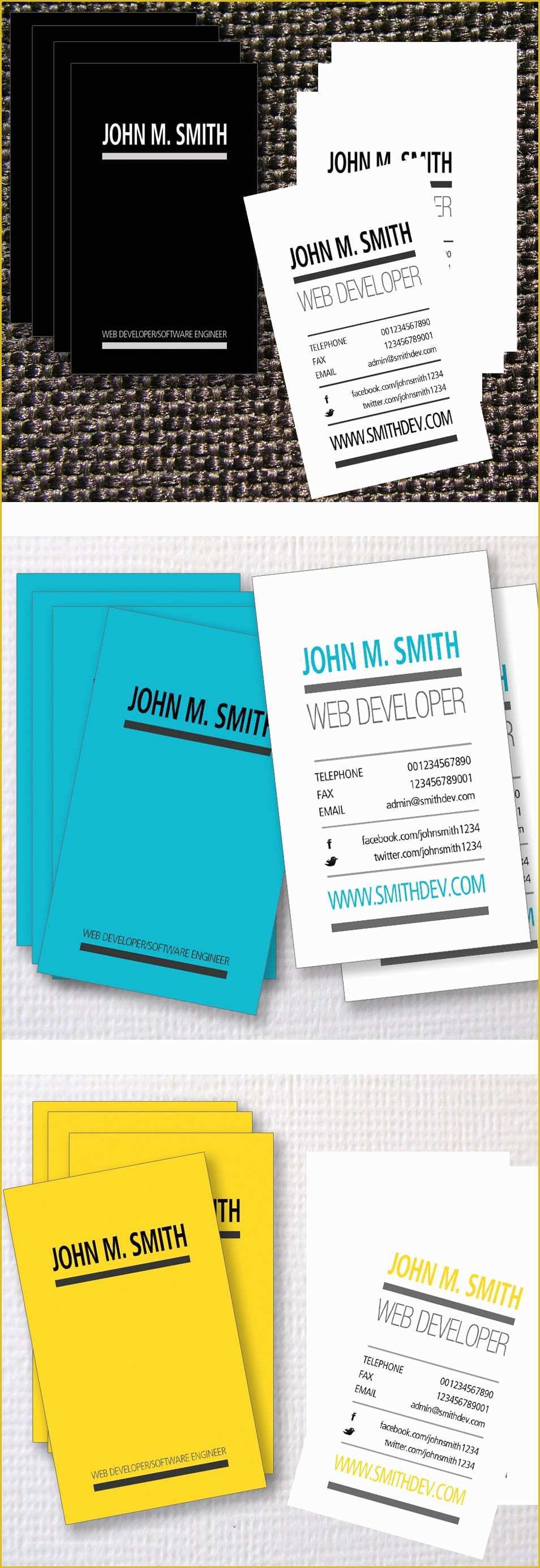Business Card Website Template Free Of Css 2014 100 Free Business Cards Psd