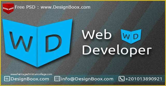 Business Card Website Template Free Of Designboox Designboox
