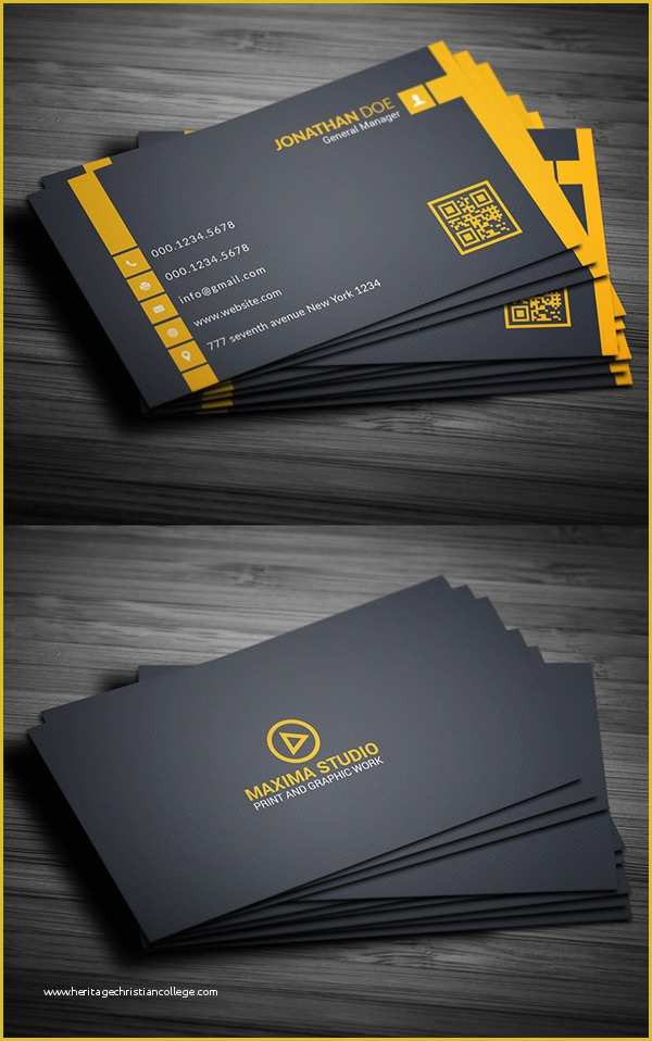 Business Cards with Photo Templates Free Of Free Business Card Templates Freebies